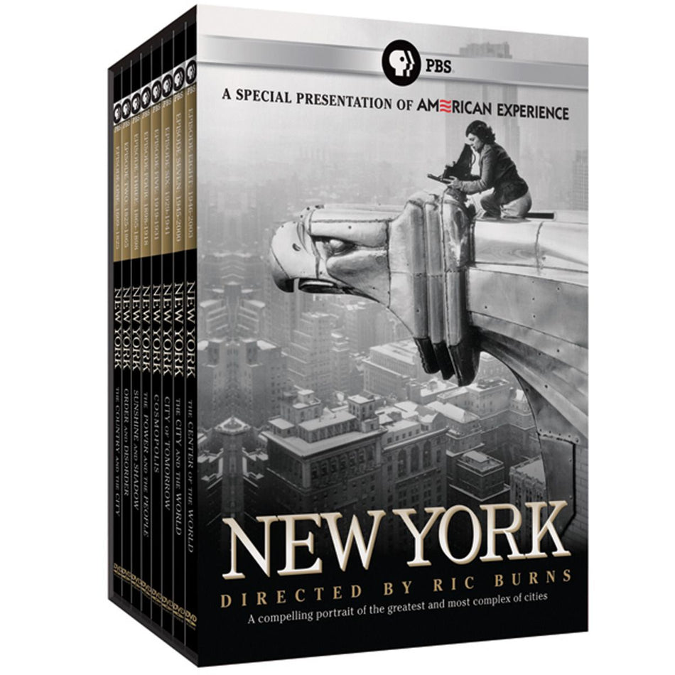 American Experience: New York: A Documentary Film By Ric Burns Dvd 8Pk