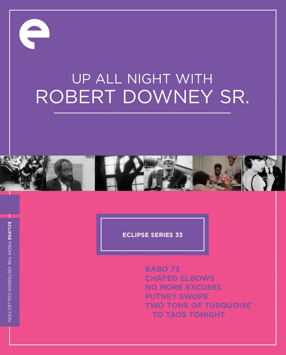 Eclipse Series 33: Up All Night With Robert Downey Sr. Dvd