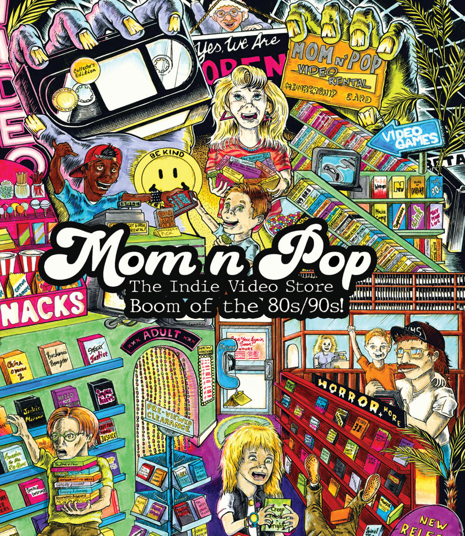 Mom N' Pop: The Indie Video Store Boom Of The '80S/'90S Standard Edition Blu-Ray