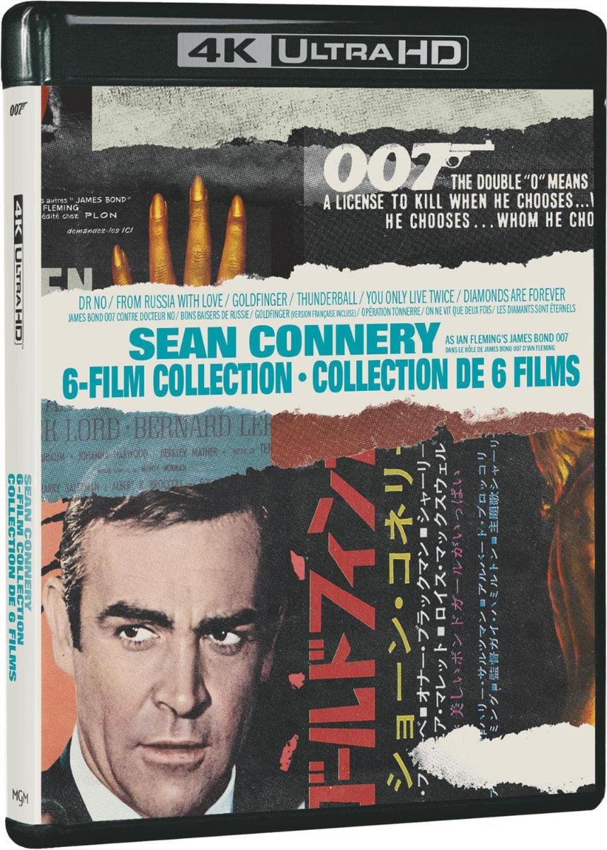 James Bond – Sean Connery Six Film Collection 4K UHD