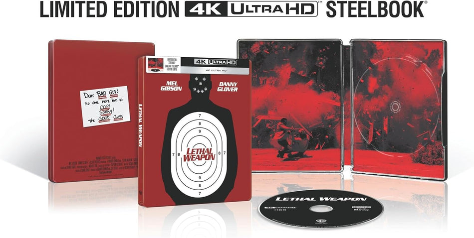Lethal Weapon Limited Edition Steelbook 4Kuhd