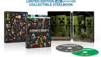 Minecraft Movie Limited Edition Steelbook 4Kuhd