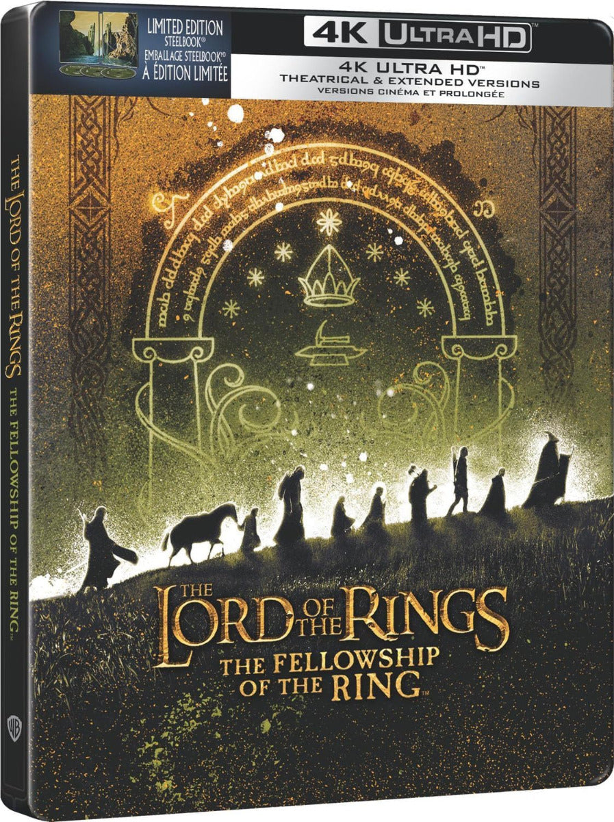 Lord Of The Rings: Fellowship Of The Ring Limited Edition Steelbook 4Kuhd