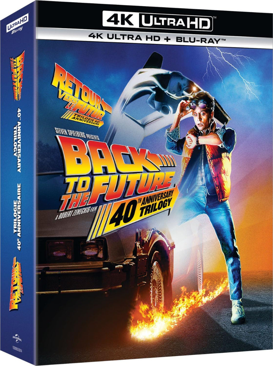 Back To The Future 40Th Anniversary Trilogy (4K-UHD/Bd)