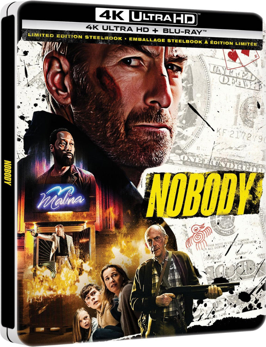 Nobody - Limited Edition Steelbook (4K-UHD)