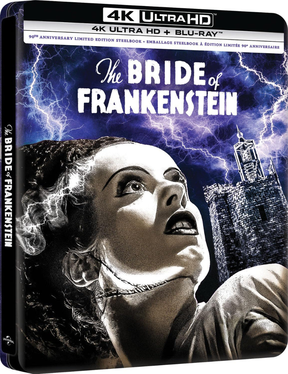 Bride Of Frankenstein  - 90Th Anniversary - 4K Limited Edition Steelbook
