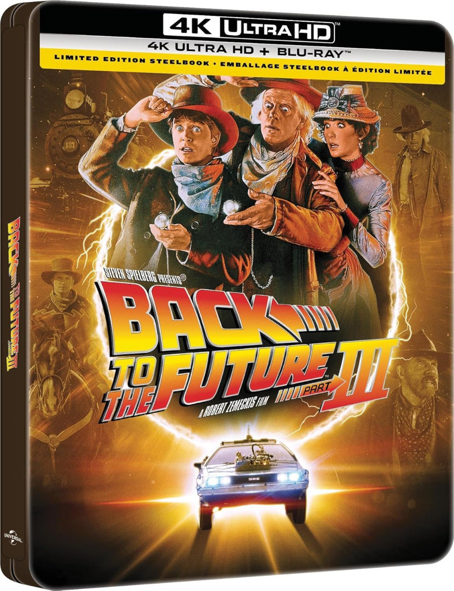 Back To The Future Part Iii 40Th Anniversary - Steelbook (4K-UHD)