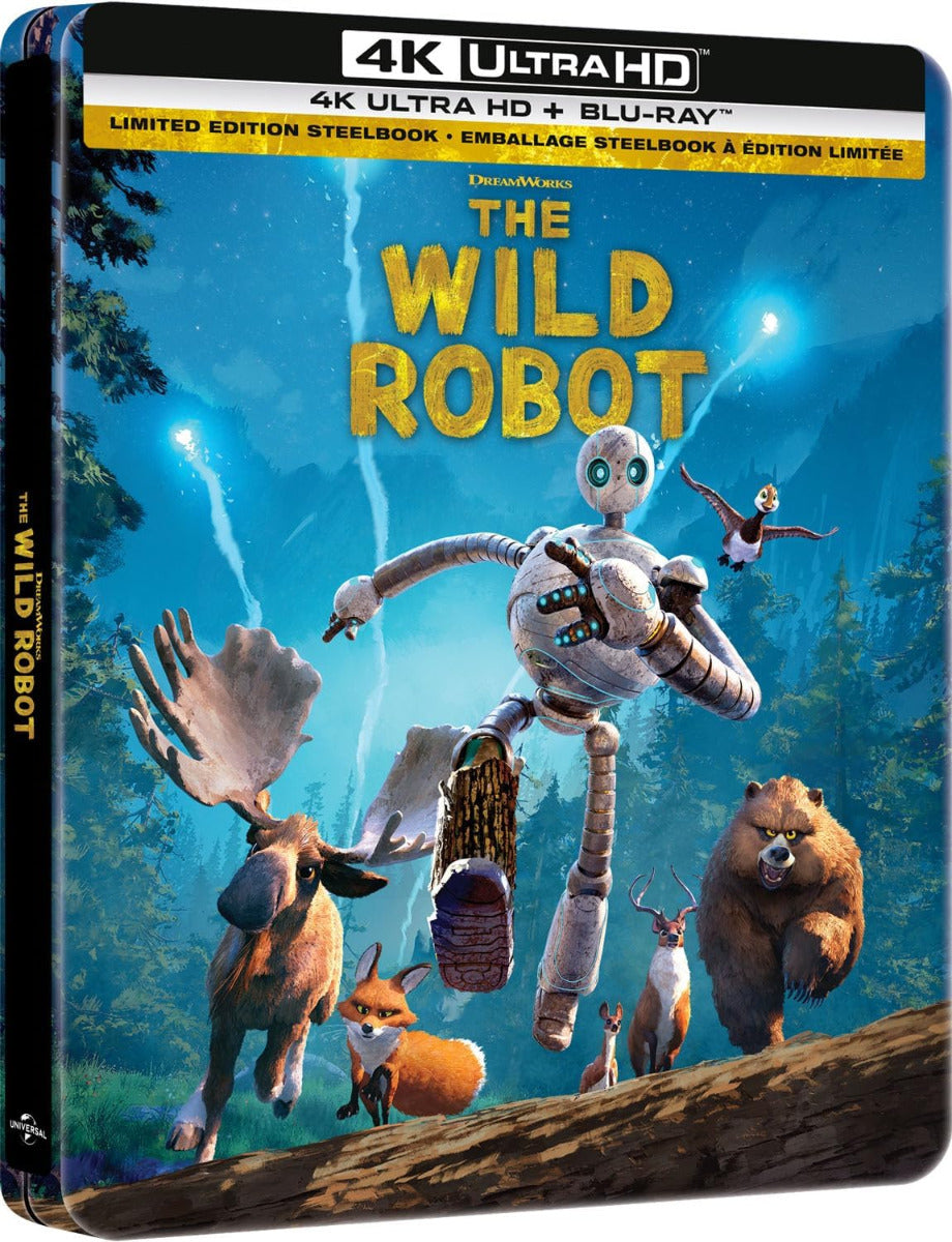 Wild Robot, The - Steelbook (4K-UHD)