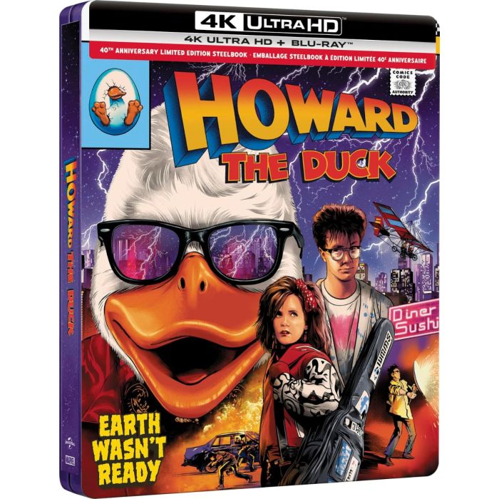 Howard The Duck - Limited Edition 40Th Anniversary Steelbook (4K-UHD)