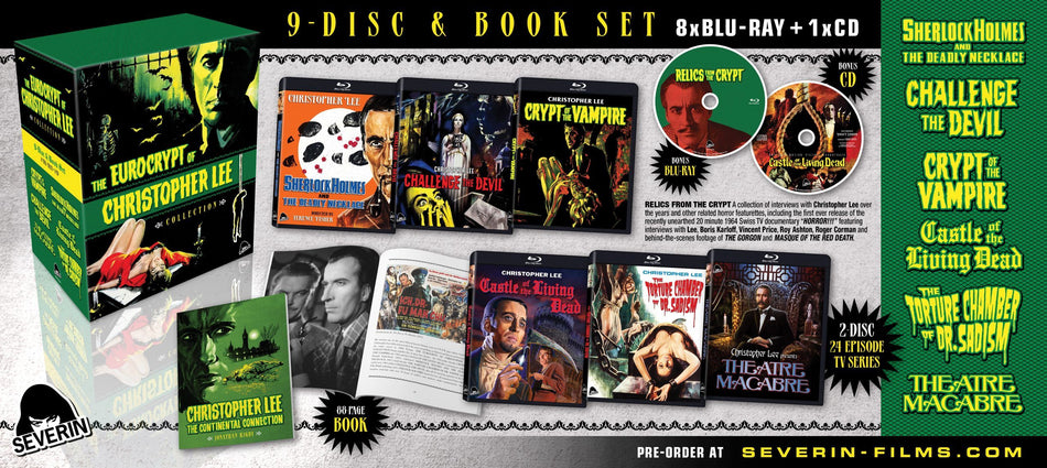 Eurocrypt Of Christopher Lee Collection, The (Blu-Ray)