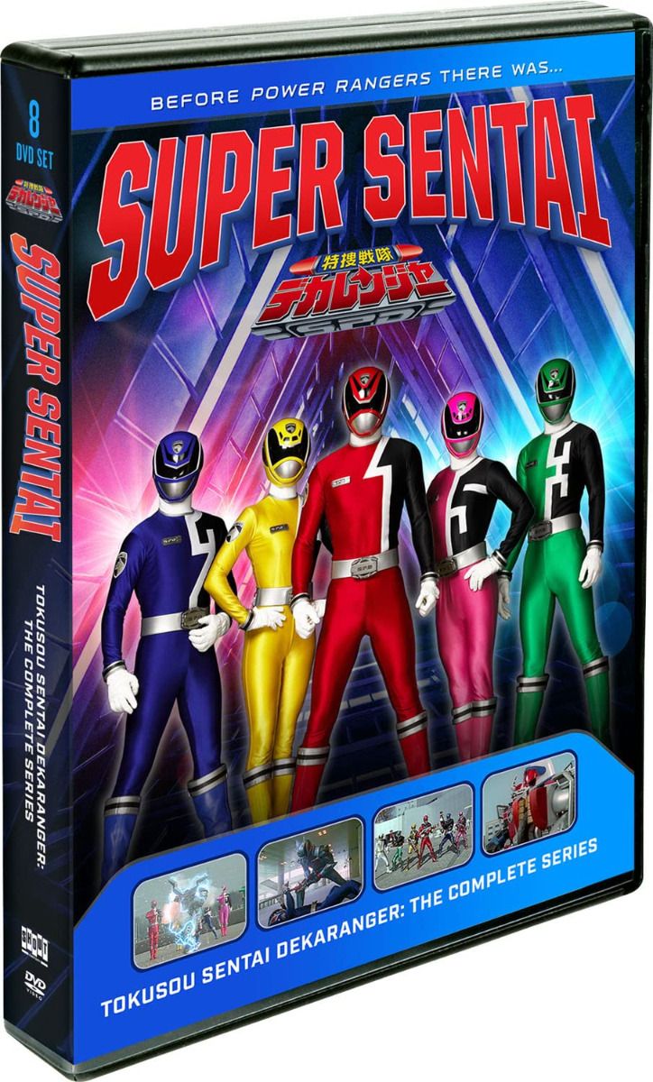 Power Rangers: Tokusou Senti Dekaranger: The Complete Series  Dvd