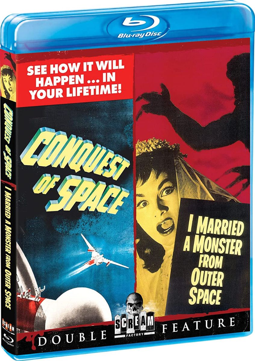 Conquest Of Space / I Married A Monster From Outer Space  Blu-Ray