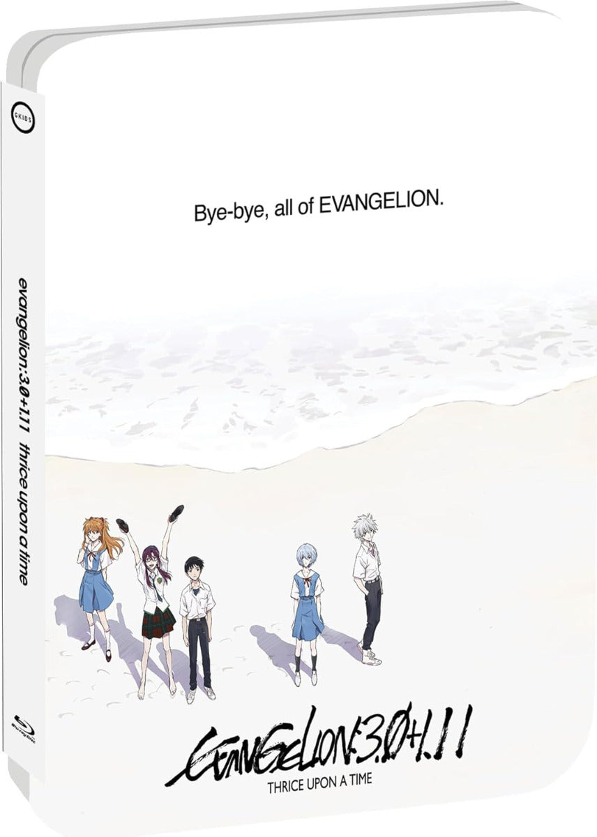 Evangelion: 3.0+1.01 Thrice Upon A Time (Limited Edition Steelbook) Bluray