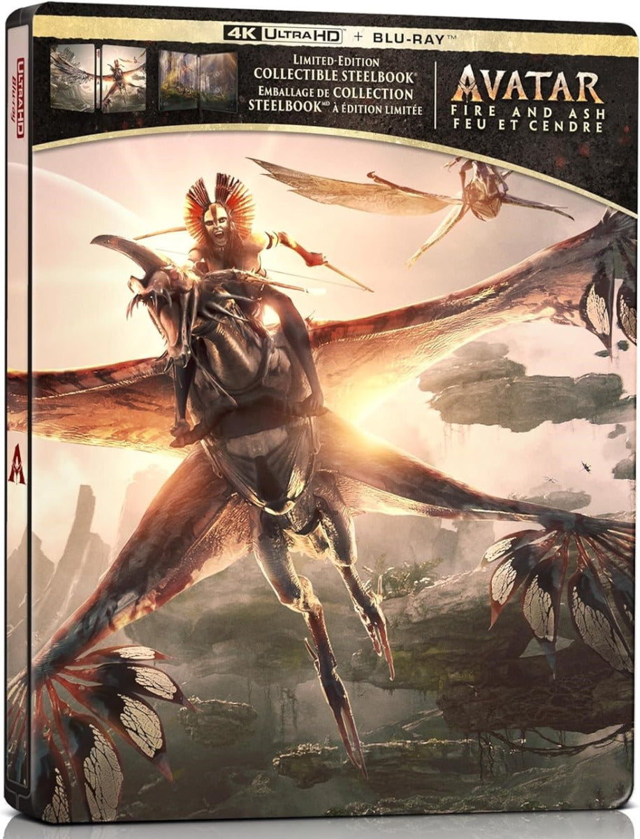 Avatar: Fire And Ash - Steelbook (4K-UHD/Bd)