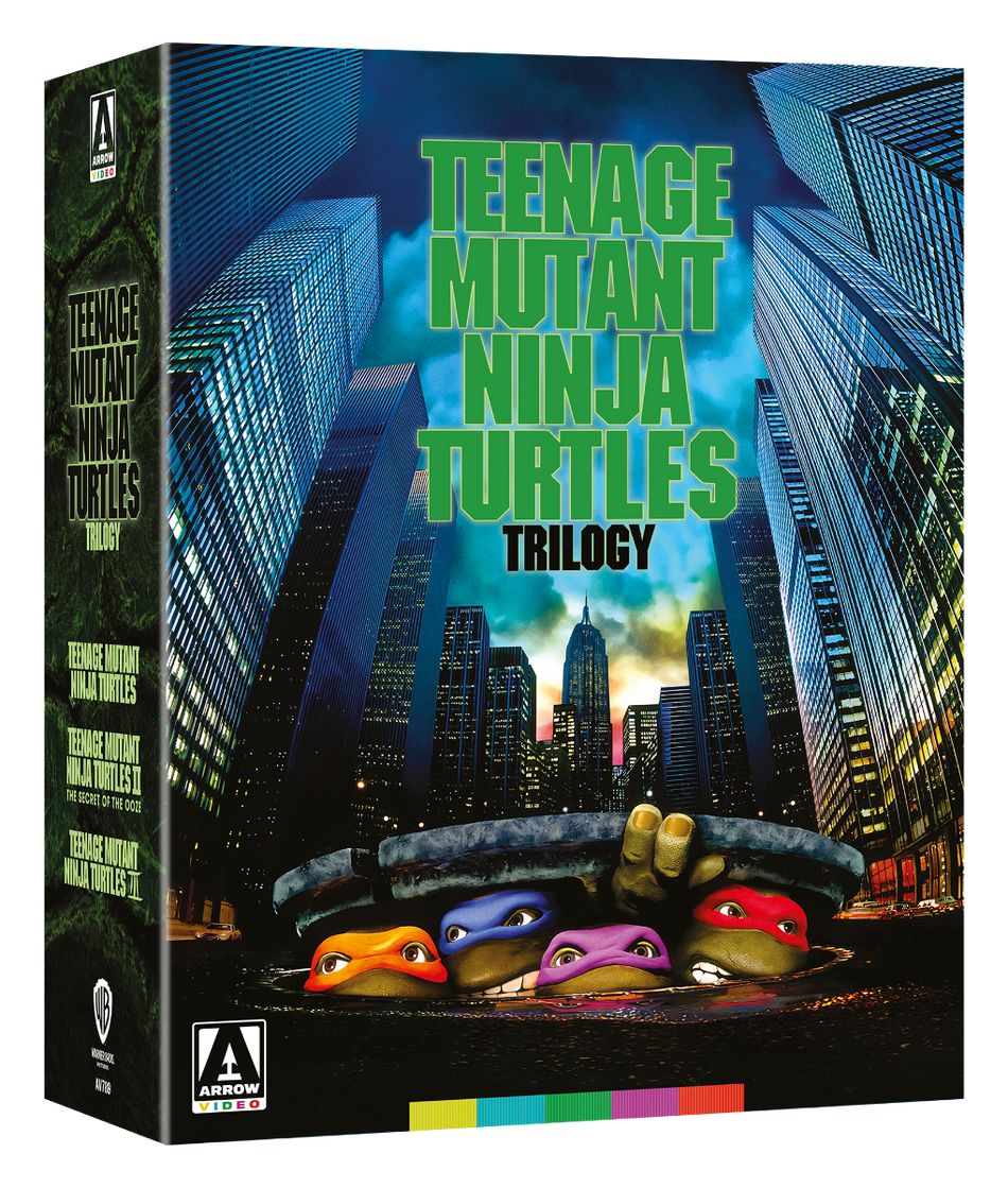 Teenage Mutant Ninja Turtles Trilogy Limited Edition Blu-Ray