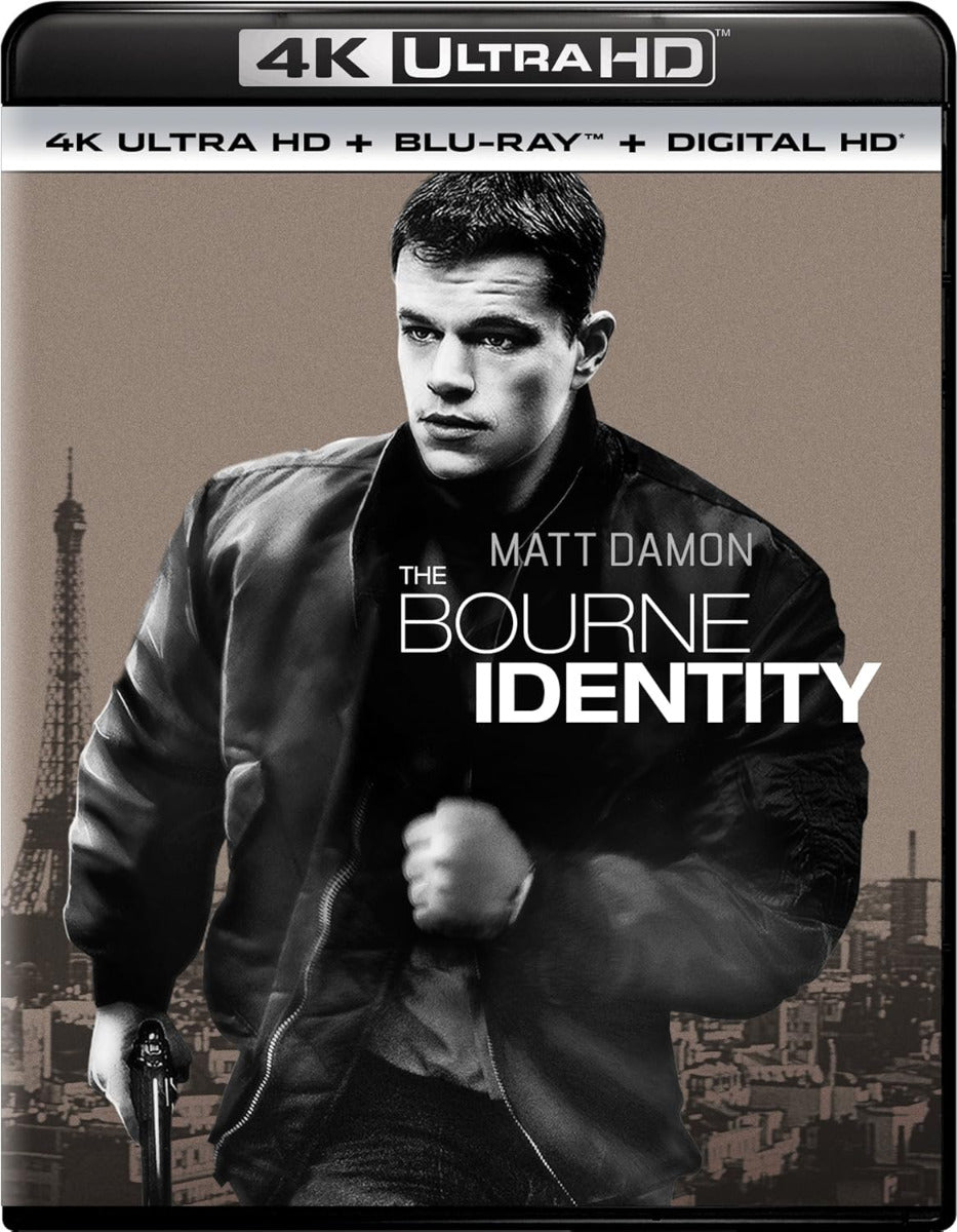 Bourne Identity [4K Ultra HD + Blu-Ray]