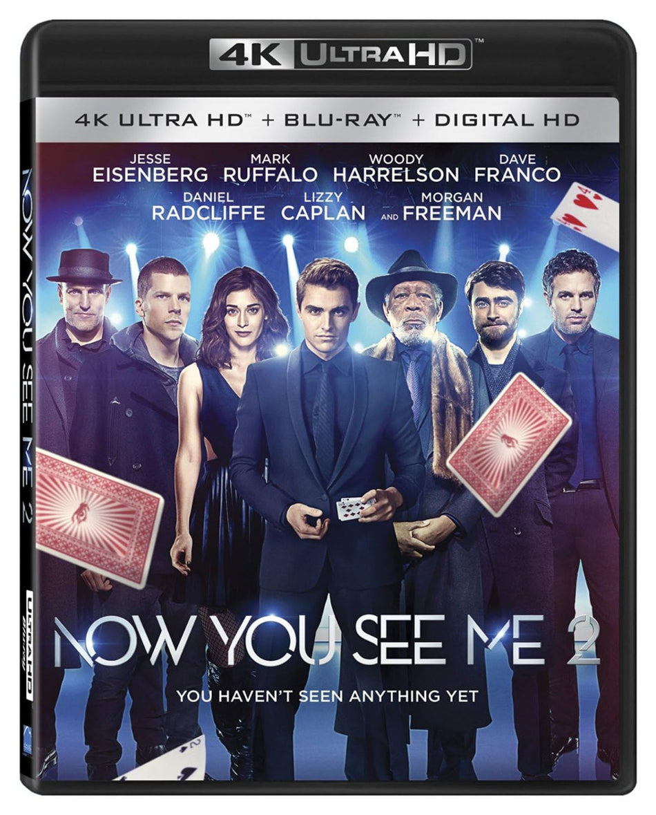 Now You See Me 2 [4K Ultra HD + Blu-Ray]