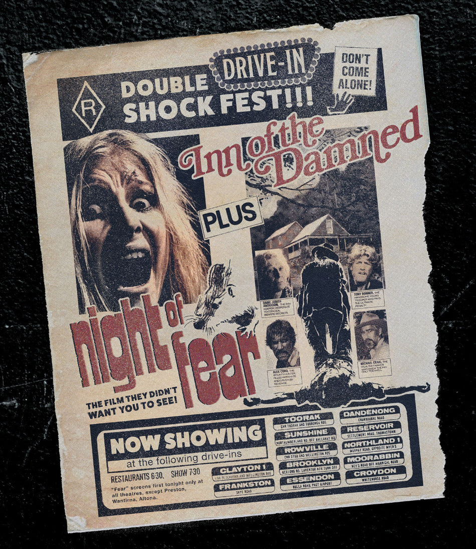 Inn Of The Damned + Night Of Fear Blu-Ray