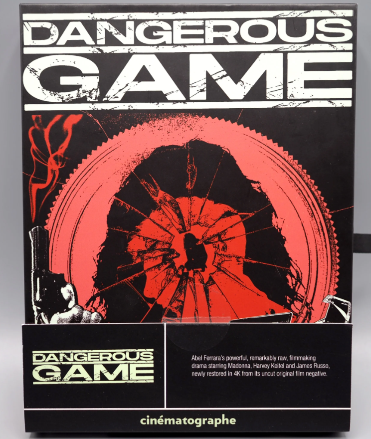 Dangerous Game Bluray Limited Edition Mediabook Slipcase