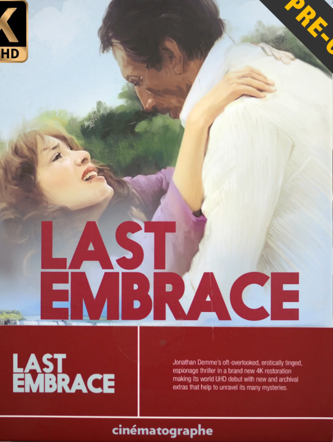 Last Embrace Limited Edition Mediabook Slipcase UHD/Bluray