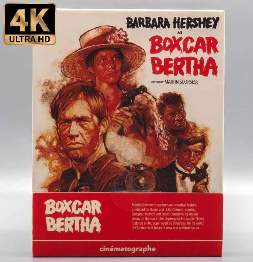 Boxcar Bertha Limited Edition Slipcase 4K UHD