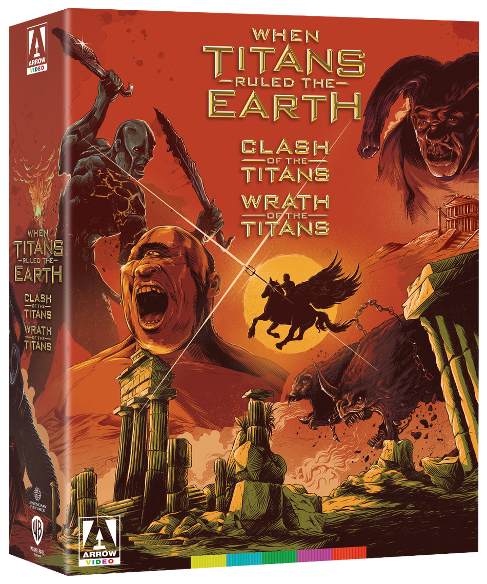 When Titans Ruled The Earth: Clash & Wrath Of The Titans Limited Edition Bluray