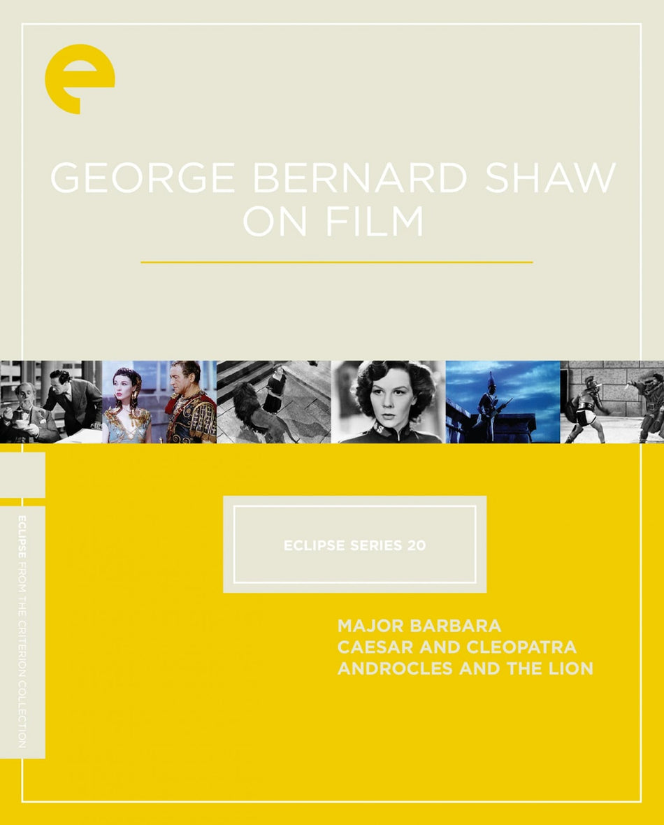 Eclipse Series 20: George Bernard Shaw On Film Dvd