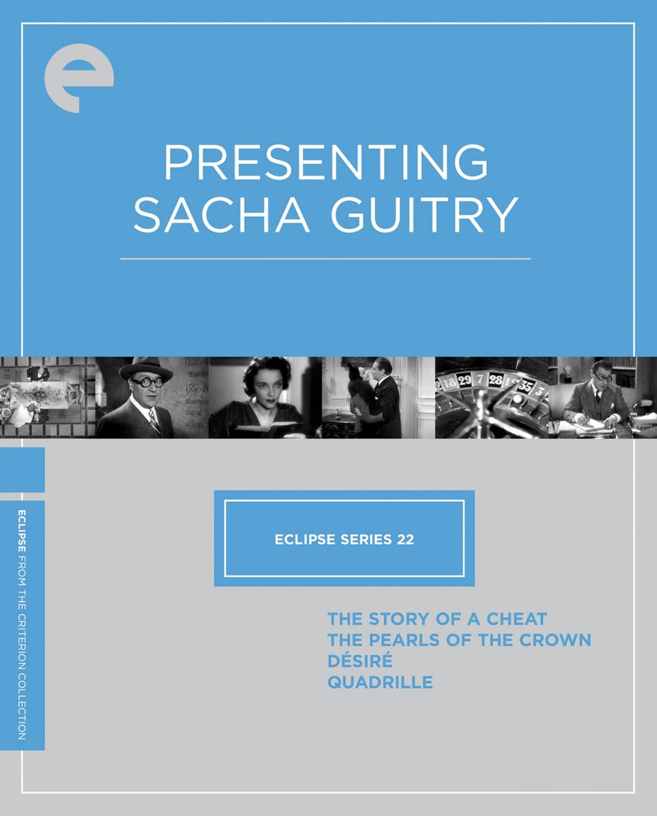 Eclipse Series 22: Presenting Sacha Guitry Dvd