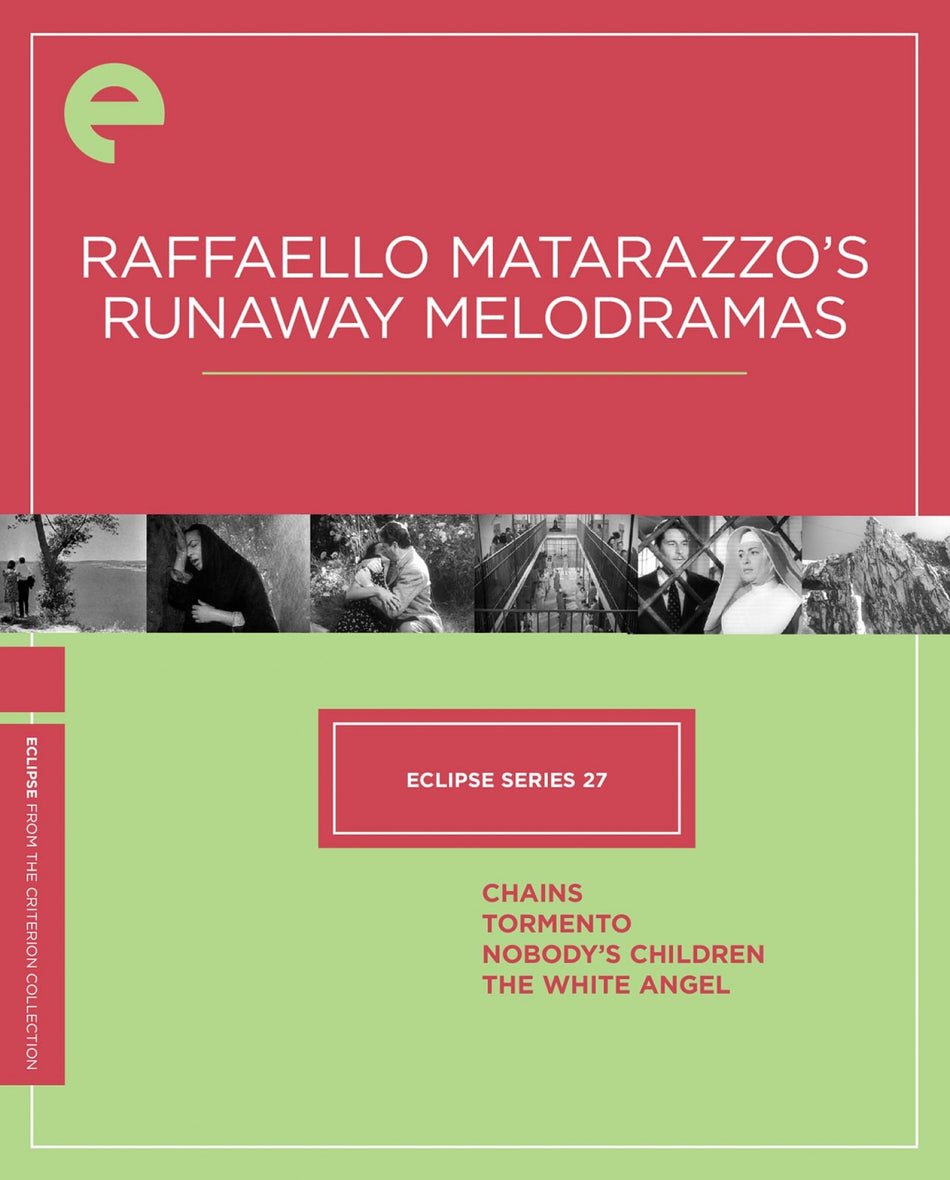 Eclipse Series 27: Raffaello Matarazzo'S Runaway Melodramas Dvd